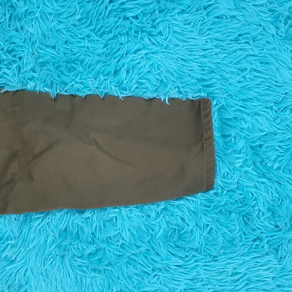 Talbots Olive Green Denim Ankle Jeans - Picture 6 of 6